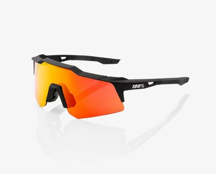 Image du produit 100% Brille Speedcraft XS Soft Tact (Soft Tact Black, Hiper Red)