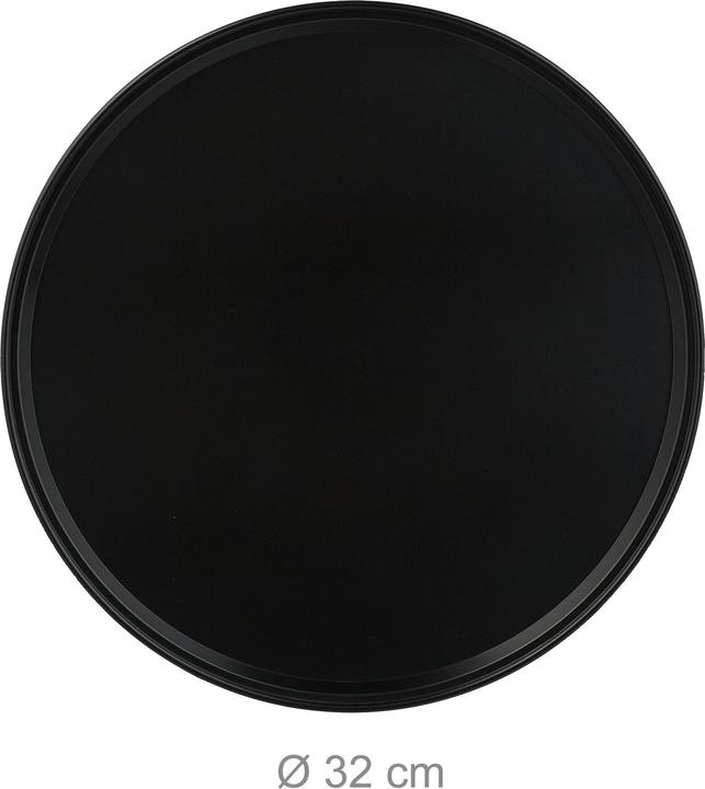 Relaxdays Pizzablech 4er Set mit Gestell