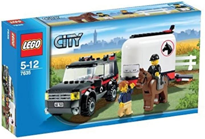 Immagine prodotto LEGO Box per cavalli da città (7635, LEGO City)