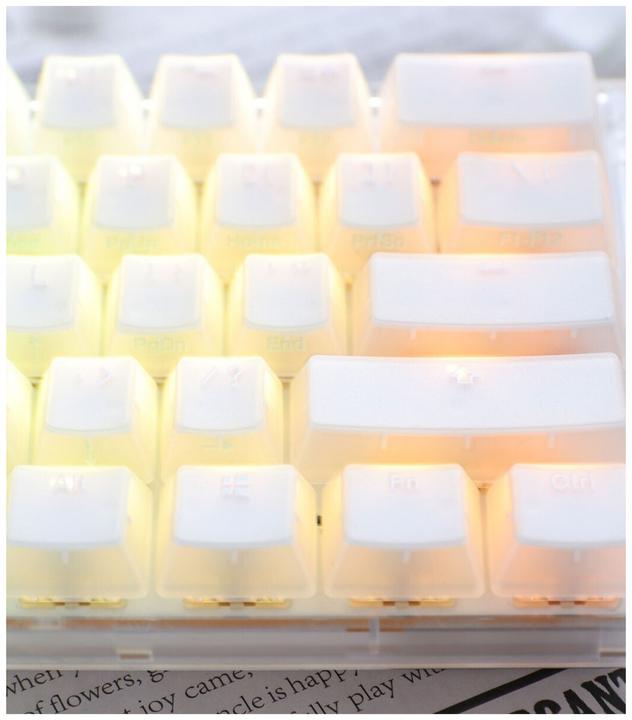 Produktbild Ducky One 3 Mini Aura White (Eng. Int., Kabelgebunden)