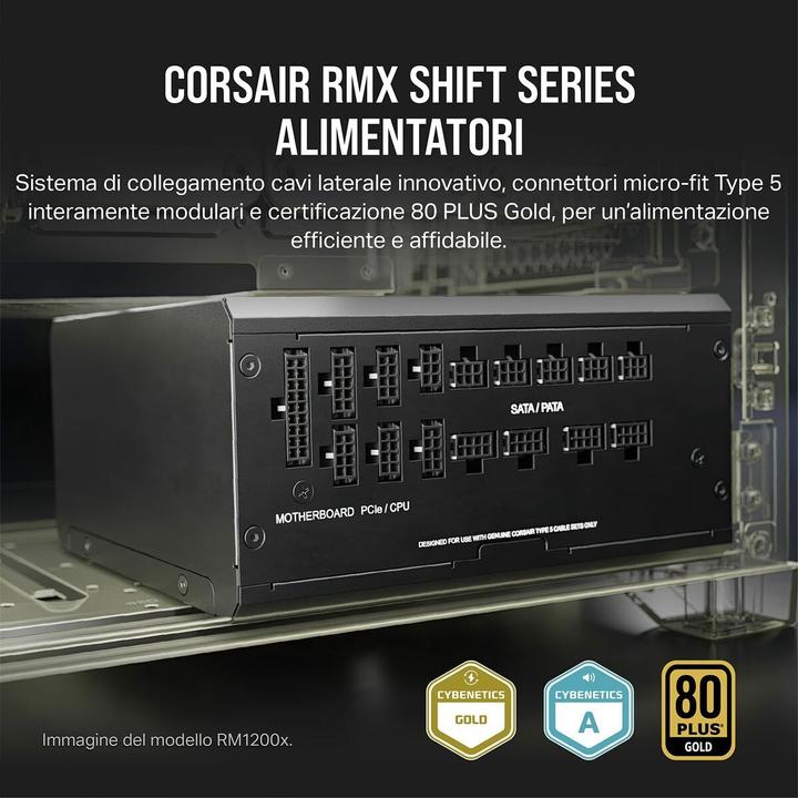Produktbild Corsair RM1000x SHIFT 80 PLUS Gold (1000 W)