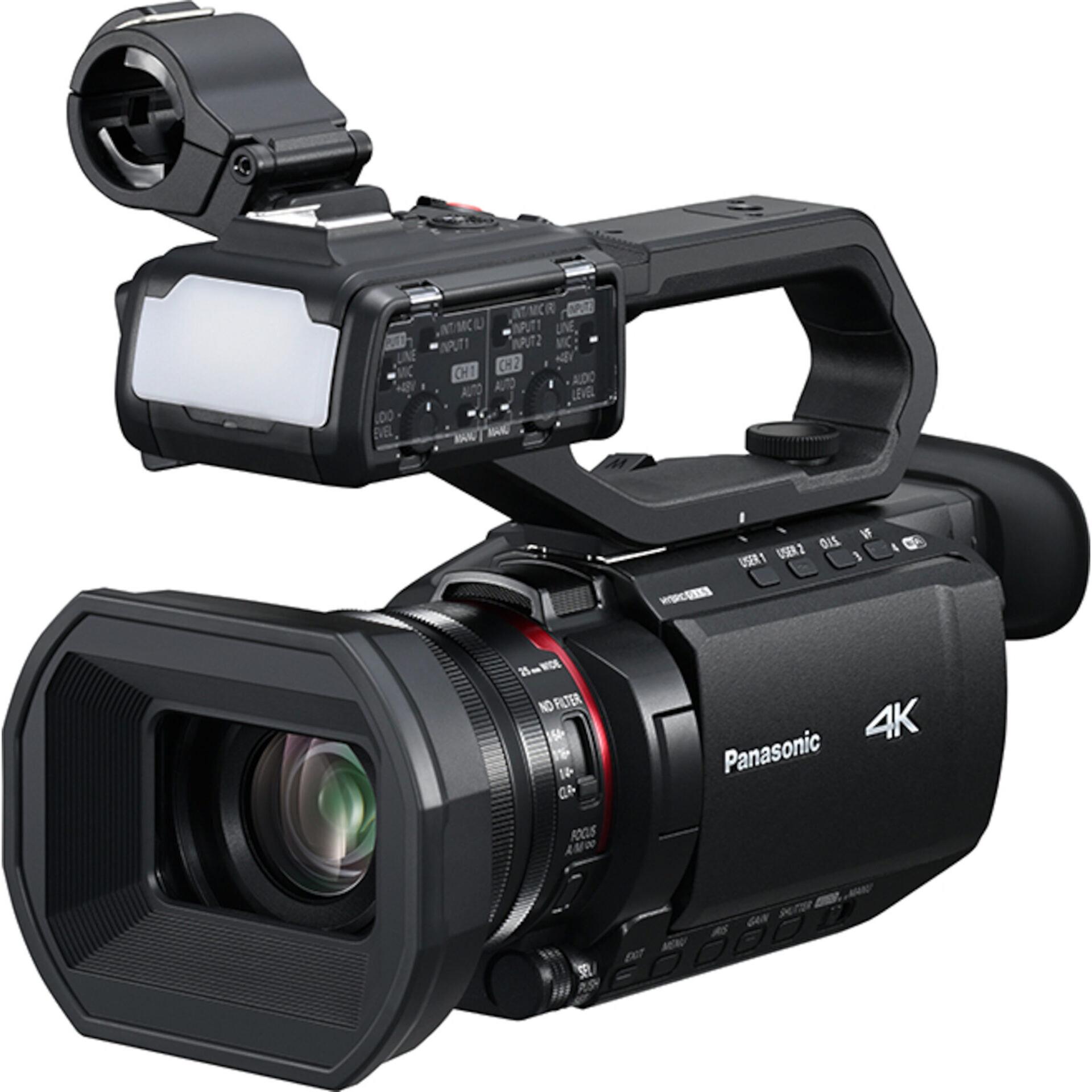 Panasonic AG-CX180EJ (60p, 24 x), Videokamera, Schwarz