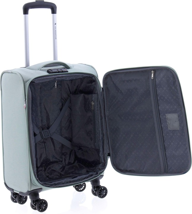 Produktbild Wüsthof 3700 4 Rollen Kabinentrolley 55 cm mit Dehnfalte (36 l, Handgepäck (bis 50l))