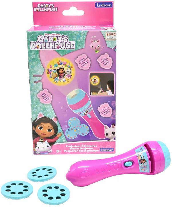 Image du produit Lexibook Gabby's Dollhouse projector & Flashlight (LTC050GDH) (Multilingue)