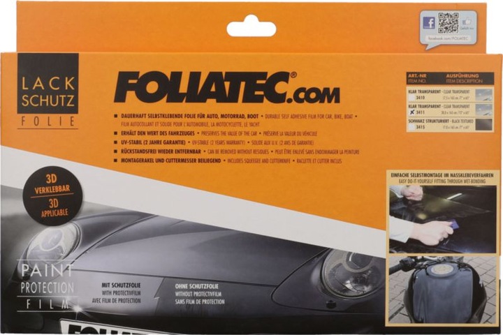 Produktbild Foliatec Schutzfolie
