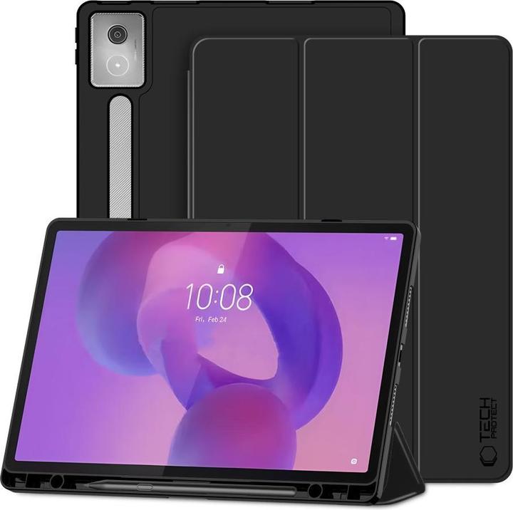 Tech-Protect Étui stylo SC pour Lenovo Idea Tab Pro / Pro MT 12.7 TB-373 - Noir (Lenovo Idea Tab Pro)