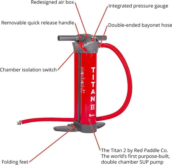 Actual product image Red Paddle Aufblasbares SUP 12' *28" Voyager Set mit Paddel (12')
