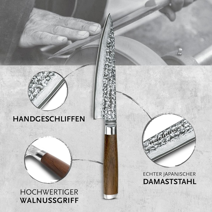 Produktbild Adelmayer Damastmesser Kuechenmesser (20 cm)