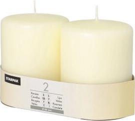 Produktbild Papstar Kerzen elfenbein 2St (2 Stk.)