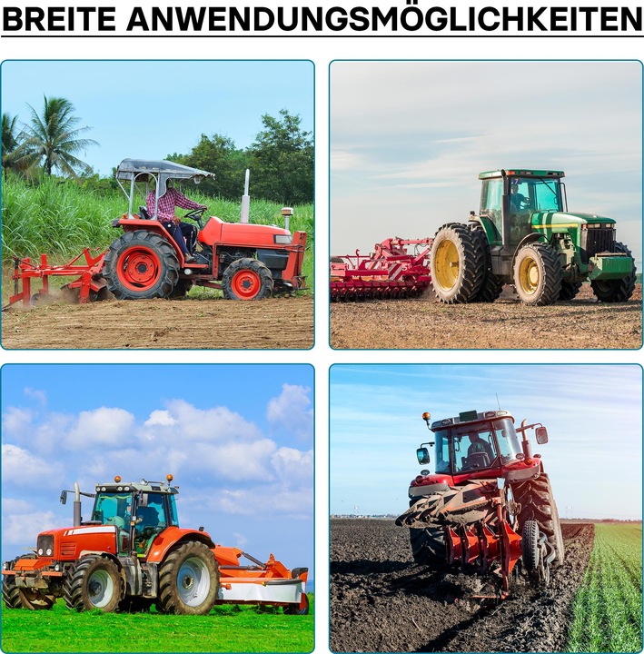 Image du produit Wiltec Arbre cannelé pour Arbre de transmission E1 300mm Multiples Rainures 1 3/4" 20 Dent Tracteur Ca (Tracteur de pelouse, Accessoires pour tracteurs)