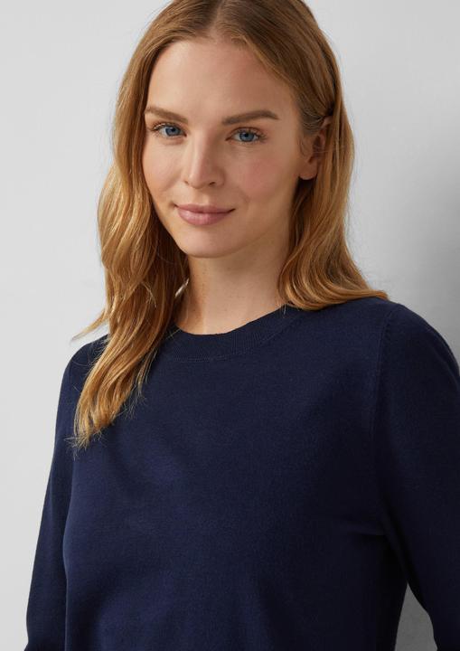 Produktbild s.Oliver Strickpullover Strickpullover aus Viskosemix (46)