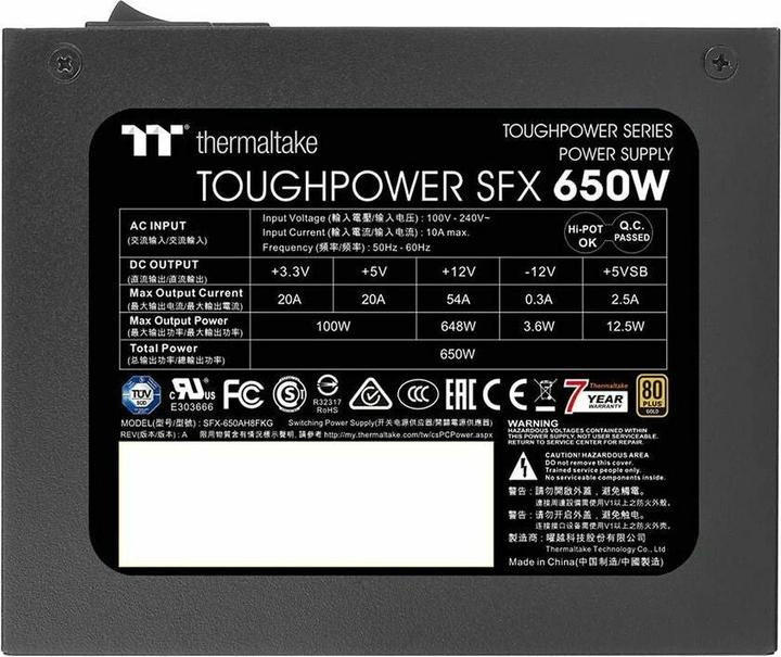 Produktbild Thermaltake Netzteil Toughpower SFX Modular (650 W)