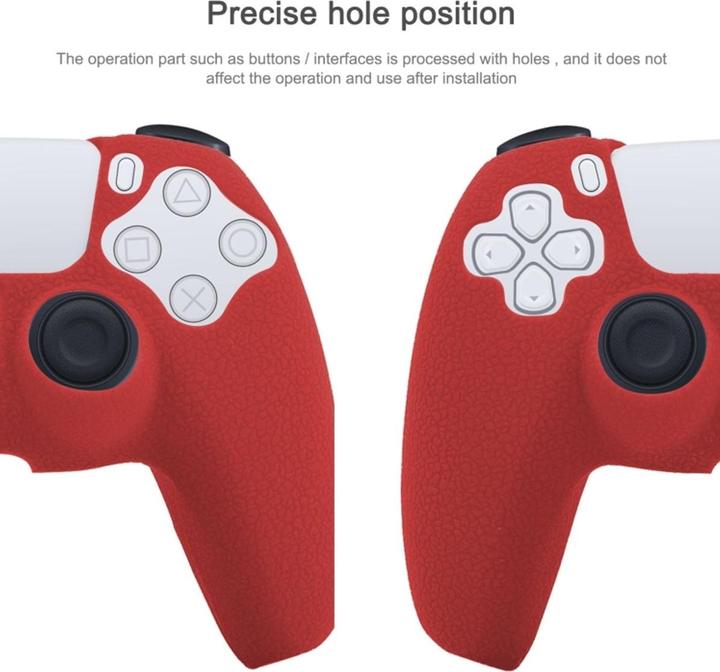 Actual product image König Design Protective Cover for Playstation 5 PS5 DualSense Controller Protection Silicone Case New (PS5)