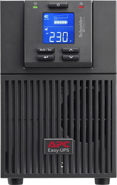 Image du produit APC SRV2KI-E, Double-conversion (en ligne), 2 kVA, 1800 W, Sinus, 110 V, 285 V (2000 VA, 1800 W, Double convertisseur en ligne Onduleur)