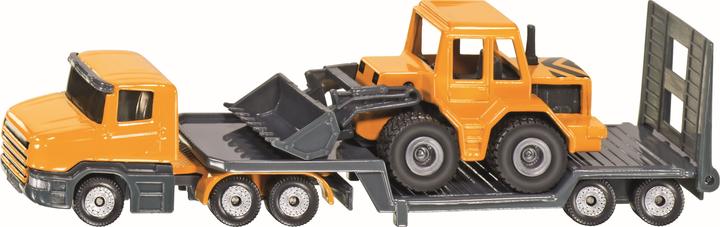 Actual product image Siku Low loader with front loader