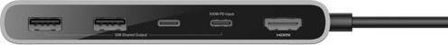 Image du produit Belkin Connect 7-In-1 USB-C Hub Mit Dual USB-C Ports Silber (USB-C, 7 ports)