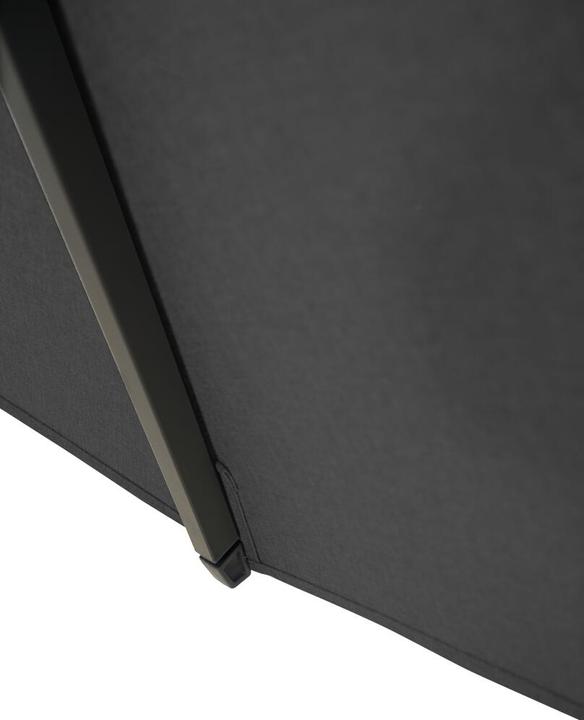 Actual product image Siena Garden Bosco centre pole parasol anthracite/anthracite Ø 300 cm (3 m)
