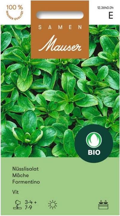 Image du produit Samen Mauser Salade de bourgeons de noix biologiques Vit (Graines de légumes)