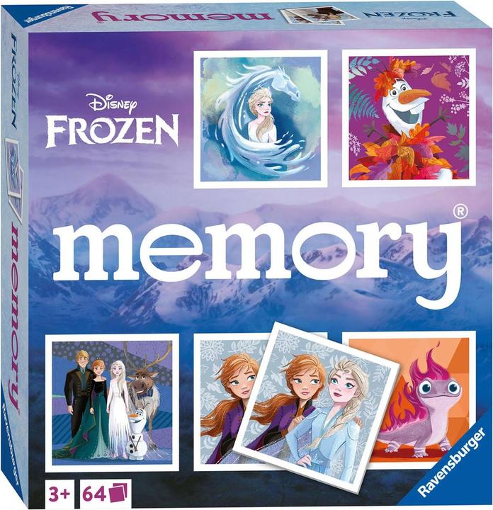 Produktbild Ravensburger Memory Disney Frozen (Deutsch, Norwegisch, Polnisch, Englisch, Niederländisch, Italienisch, Portugiesisch, Französisch, Japanisch, Schwedisch, Dänisch)