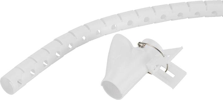 Produktbild Neomounts Kabelspirale 1-4 Kabel weiss/universal/20mm Durchmesser (Kabelspiralschlauch, 200 cm)