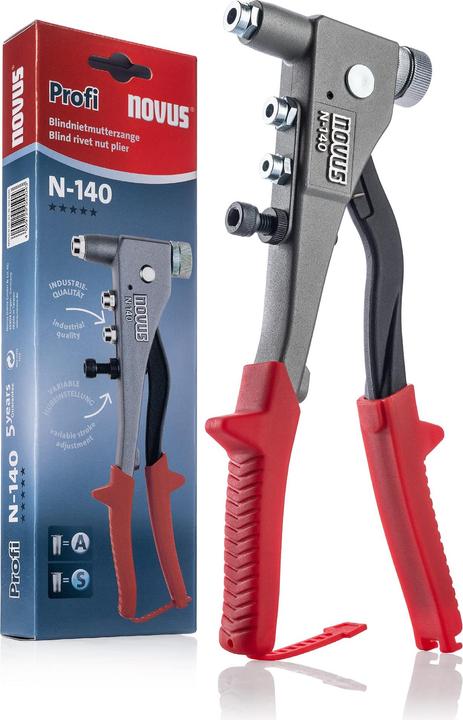 Novus Blind Rivet Pliers N-140 AS (290 mm)