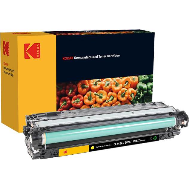 Kodak, Toner, 185H074204 HP CLJCP5225 TONER YEL CE743A/307A 7300Seiten (185H074204) (Y)