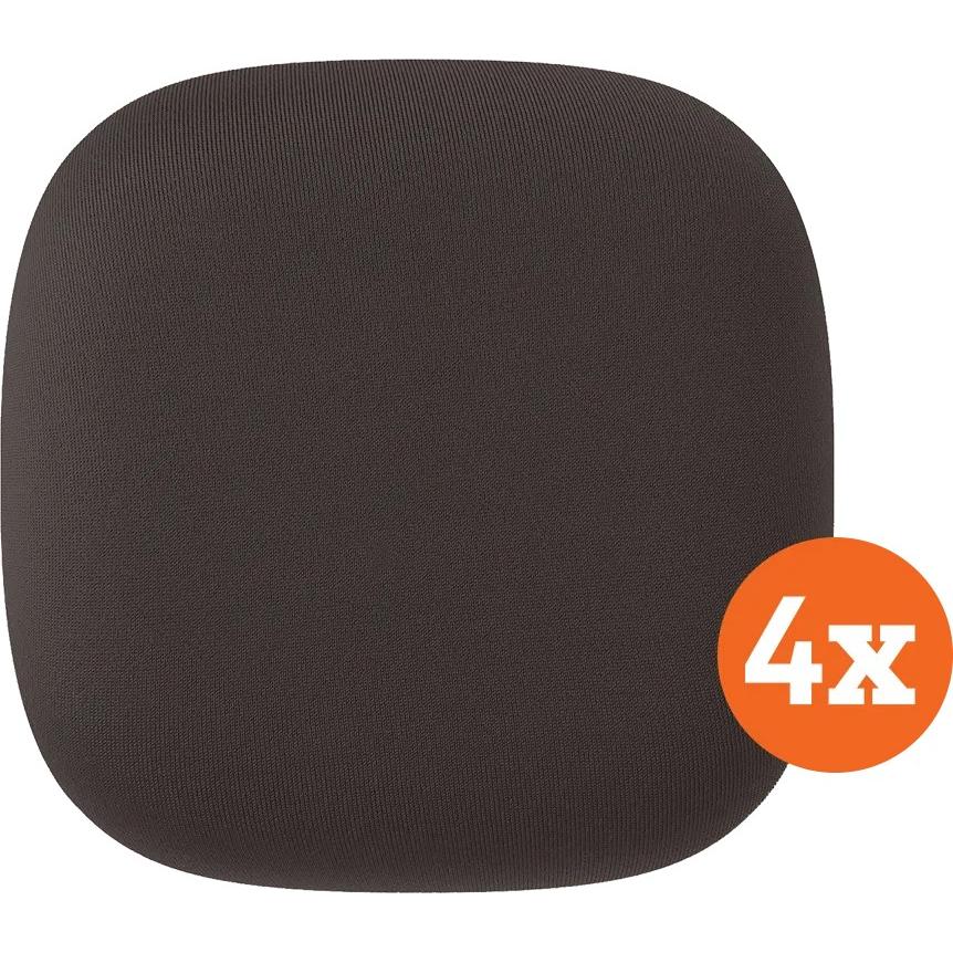 Jalo, Rilevatore di pericolo, Kupu Donkergrijs 4-Pack