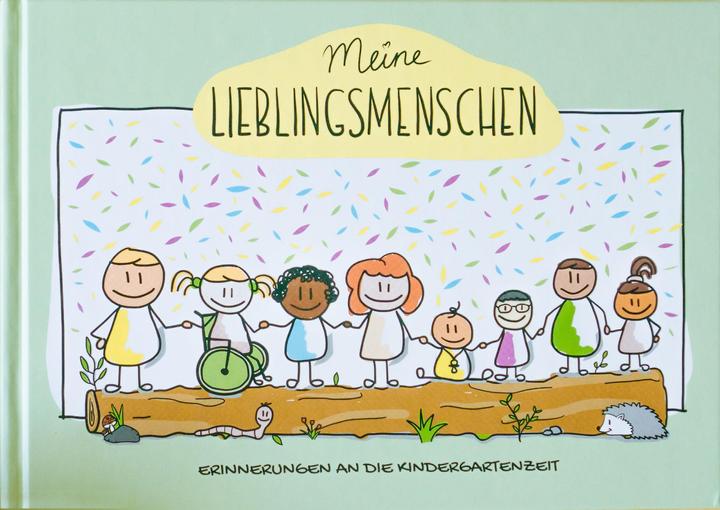 Freundschaftsbuch Meine Lieblingsmenschen - Erinnerungen an die Kindergartenzeit (Deutsch, Sara Pierbattisti-Spira, 2022)