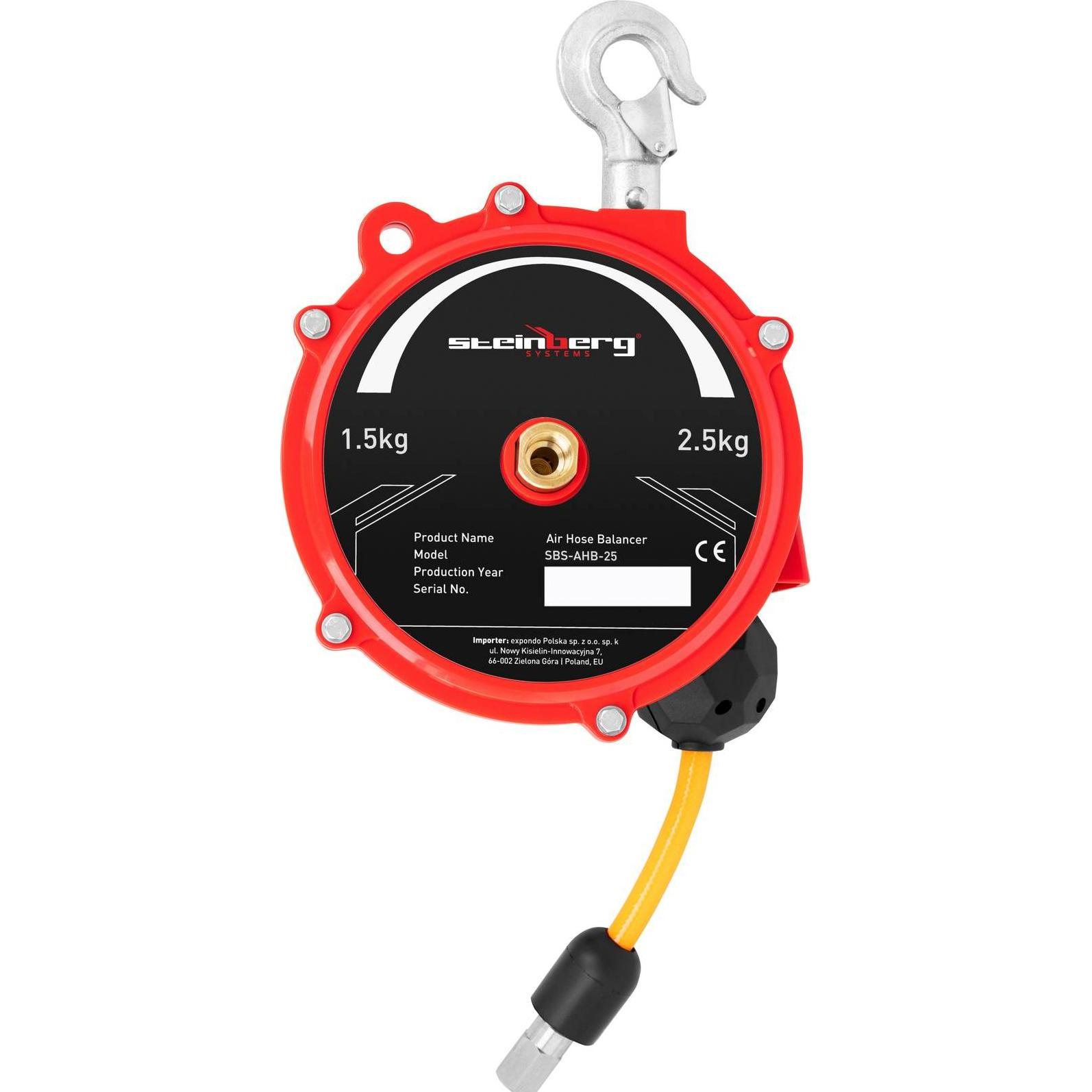 Thumbnail - Steinberg, Zubehör Druckluftwerkzeug, Druckluft Balancer 1,5 - 2,5 kg Gewichtsausgleicher Air Balancer Schlauch 1,3 m