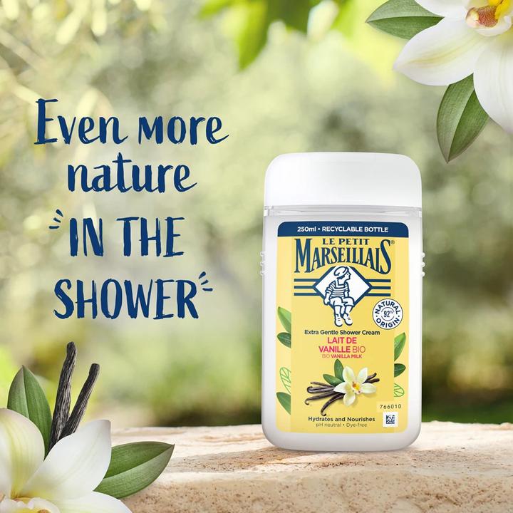Produktbild Le Petit Marseillais Duschcreme Bio Vanille Creme (250 ml)