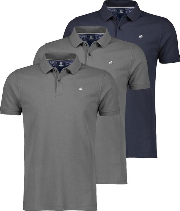 Produktbild Lerros 3er Pack Basic Poloshirt (M)