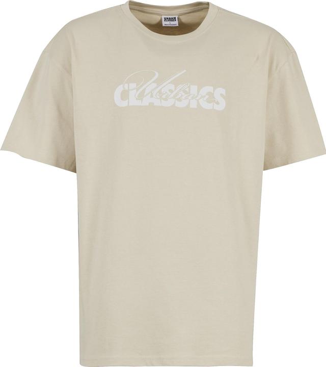 Produktbild Urban Classics UC Cursive Bold Logo Heavy Oversized Tee - 171107 (M)