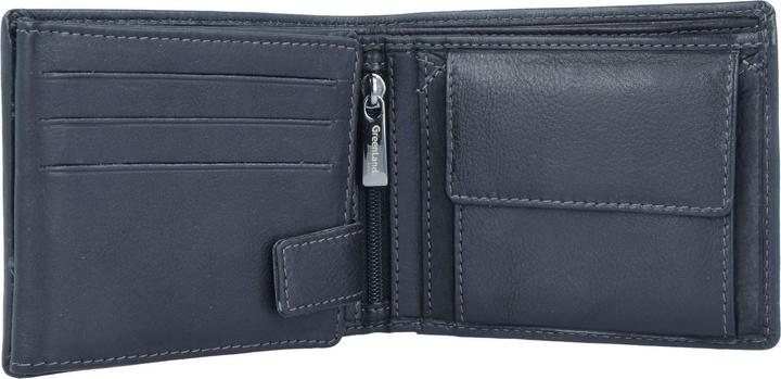 Immagine prodotto Greenland Nature Portafoglio in nappa nera RFID 12 cm