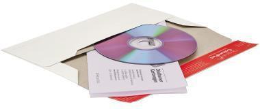 Produktbild Colompac CD/DVD Versandtasche Fenster vorhanden: Nein Verschlusstechnik: mit Selbstklebung (1 Stk.)