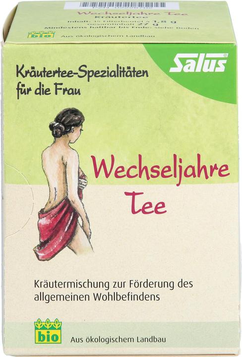 Actual product image Salus Menopause Tea Herbal Blend, 15 pcs. Filter bag (27 g)