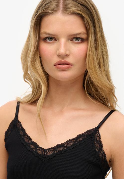 Actual product image Superdry Essential Lace Trim Cami (10XL)