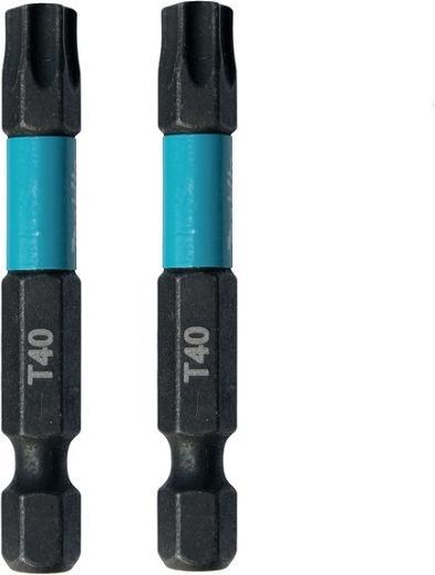 Produktbild Makita T-Bit 40 Länge 50 mm, 2 Stück (Innensechsrund TX)