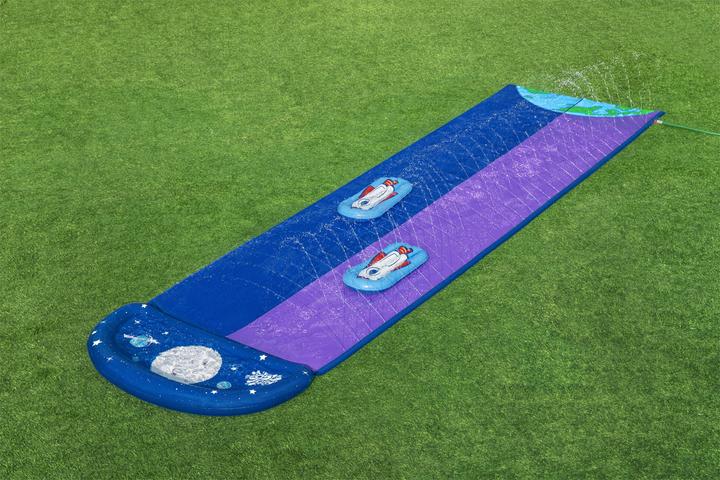 Immagine prodotto Bestway H2OGO! Scivolo Lunar Launch a 2 corsie 4,88 m (4.88 m)