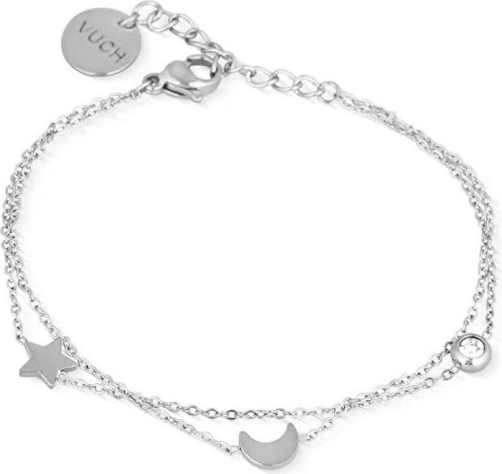 Immagine prodotto Vuch Bracciale alla moda in acciaio Infinity Silver (L) (Acciaio)