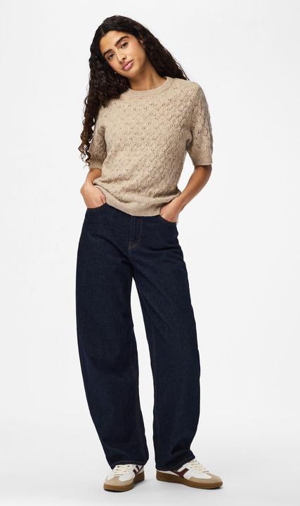 Produktbild Pieces Pclelou Ss O-Neck Knit Noos Bc (S)