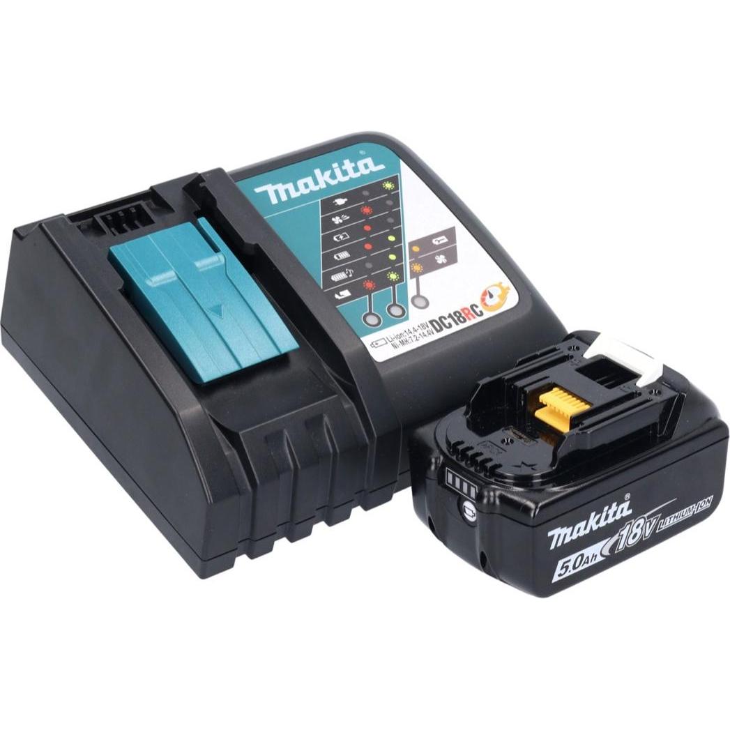 Thumbnail - Makita, Stichsäge, DJV 184 RT1 Akku Pendelhub Stichsäge 18 V Brushless + 1x Akku 5,0 Ah + Ladegerät