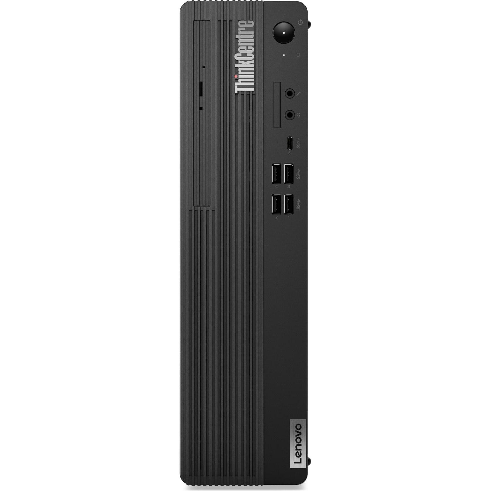 Lenovo ThinkCentre M75s Gen 5 (AMD Ryzen 3 8300G, 8 GB, 256 GB, Radeon 740M), PC, Schwarz