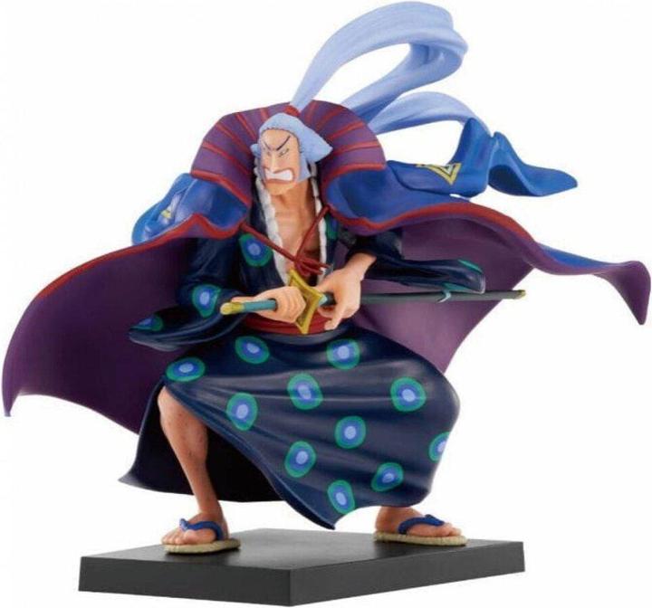 Actual product image Banpresto One Piece Ichibansho Nine Red Scabbards 2 Denjiro 13cm