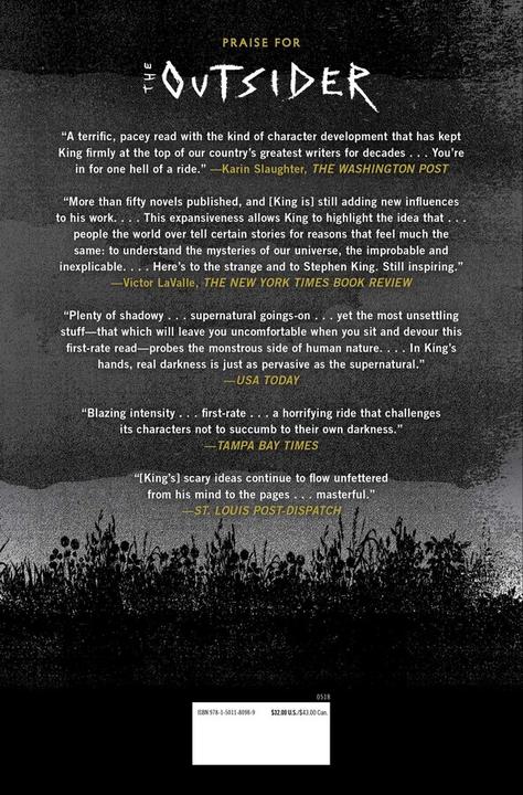 Produktbild The Outsider (Englisch, Stephen King, 2018)