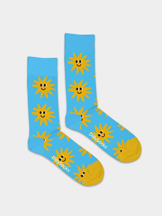Actual product image DillySocks Smiling Bright (36 - 40)