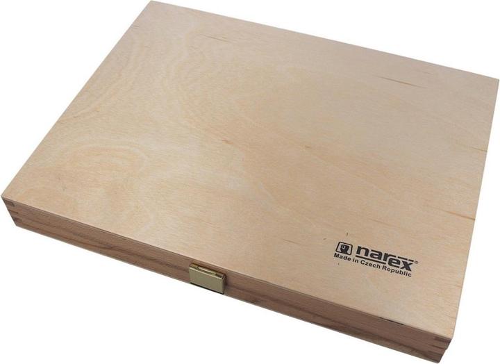 Actual product image Narex Chisel set with Wooden handles in Wooden case, 6 pieces (6 mm)