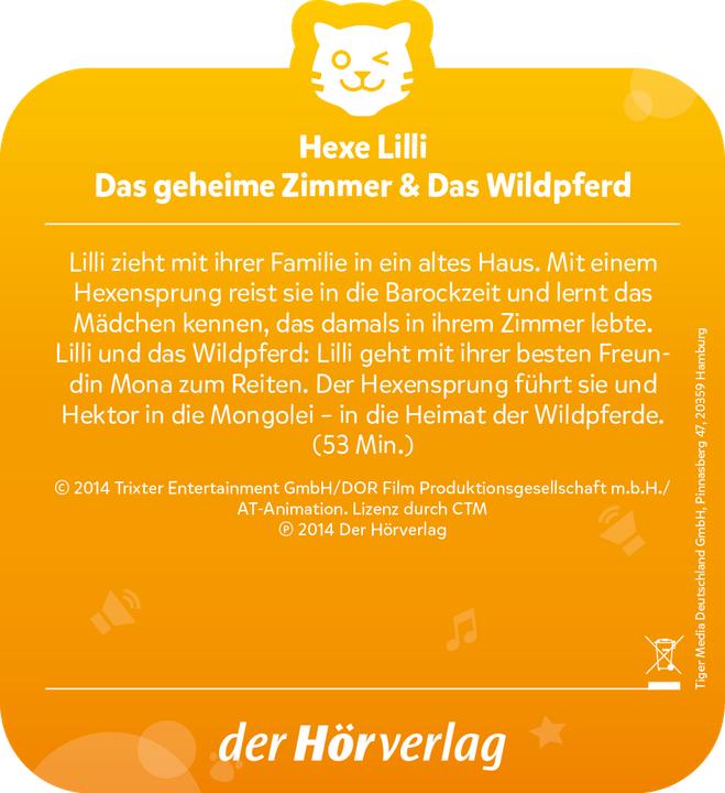 Produktbild Tigermedia Tigercard Hexe Lilli: Das geheime Zimmer Das Wildpferd (Deutsch)