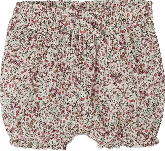 Actual product image Vertbaudet Baby-Set: T-Shirt mit Kragen & geblümte Shorts, personalisierbar (56)