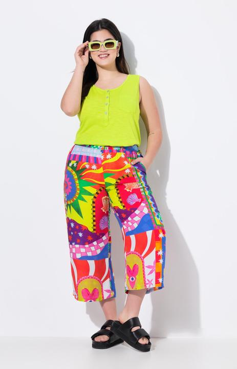 Image du produit Angel of Style Hose, weit und gerade, Mustermix-Druck (58)