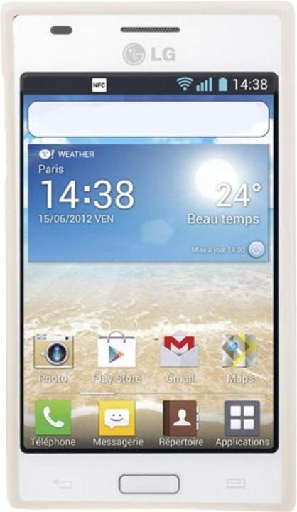 Actual product image König Design Protective cover TPU dots Case for mobile LG Optimus L5 / E610